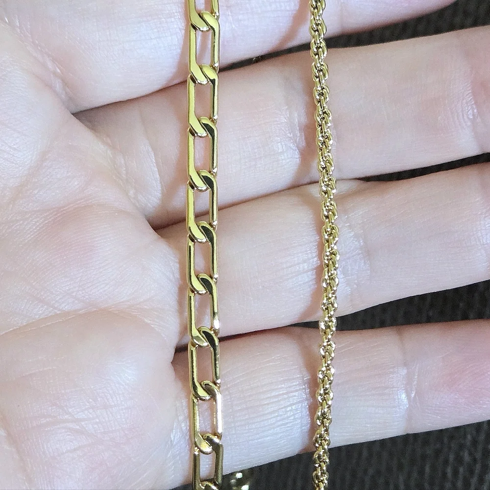 Aquamir Waterproof Double✌️Gold💛 Anklet🦶 Set - NIB - Picture 10 of 16